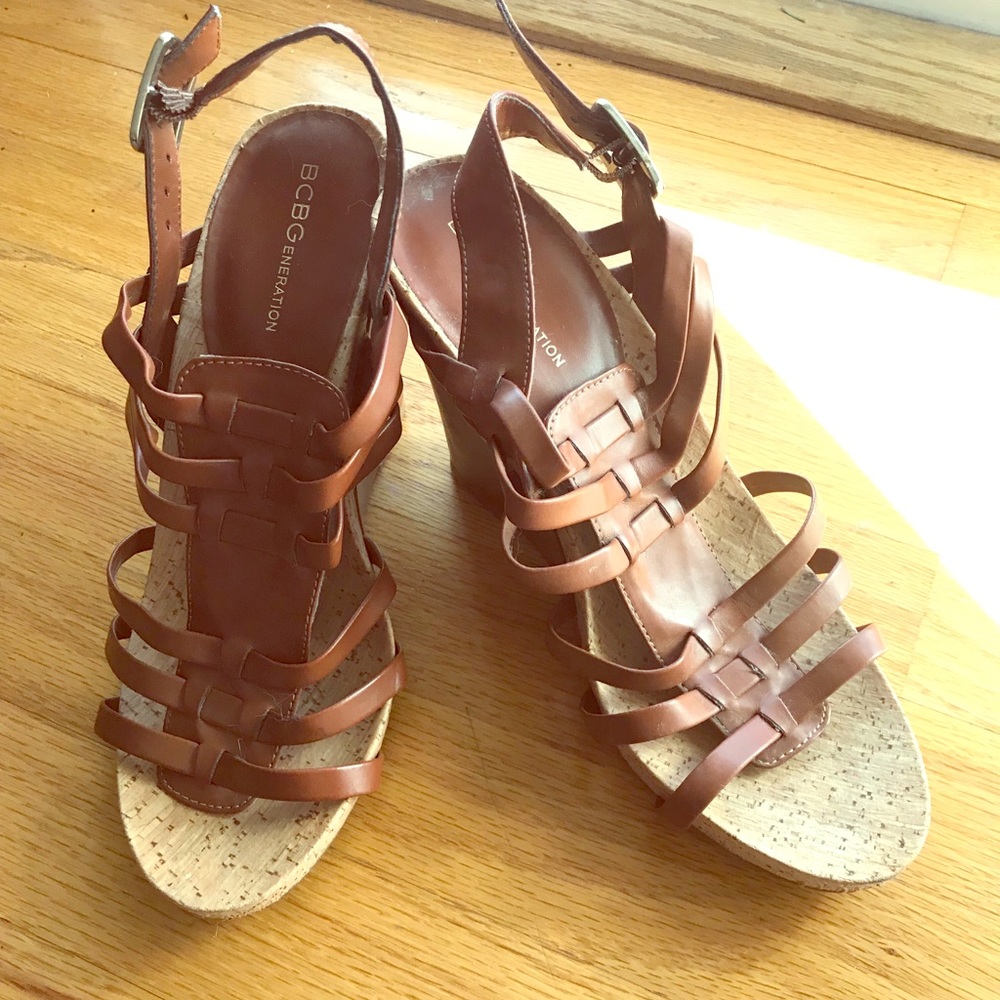 BCBGeneration wedge sandals